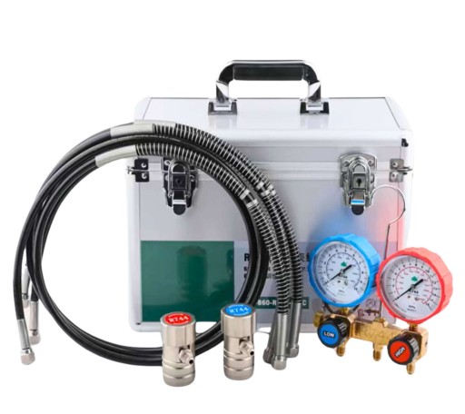 Набір манометрів холодильного обладнання для кондиціонування повітря на холодоагенті R744 CO2