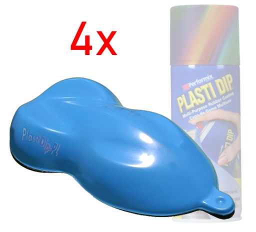 Набор для дисков Plasti Dip PlastiDip 4x400ml резиновое покрытие RAL 5012