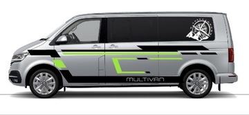 Набор наклеек на vw t4 t5 t6 Multivan oklejenje