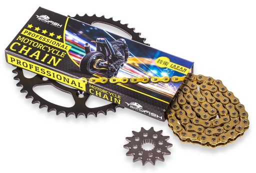 54321345411 - Комплект привода Yamaha YZF 600 R6 99-02R X-Ring !