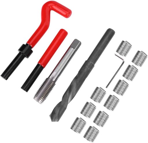 Комплект для ремонта резьбы 15 шт М14х2, намотка автомобильных катушек ПРЕМИУМ.