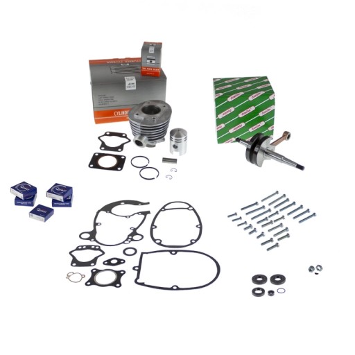 031198-Duells - Комплект для ремонта двигателя Romet Mosquito двигатель S38 высокое качество Almot Duells