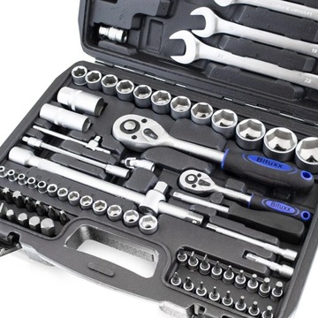 Набір інструментів із 82 головками та насадками Torx