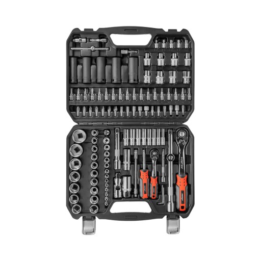 Набір інструментів КЛЮЧІ НАКИДНІ ДНІПРО-М ULTRA TRASHET 112 шт.