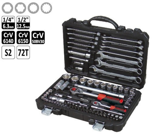 Набор инструментов SOCKET KEYS 88 предметов SELTA