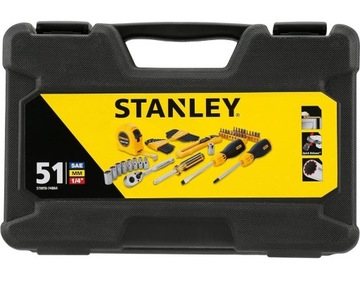 Набор инструментов STANLEY 1/4мм 51 шт.