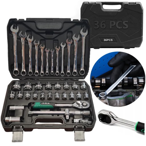 Набір інструментів Валіза Ключі торцеві універсальні Тріскачки 1/2