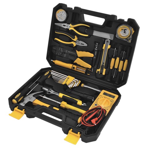 Набір інструментів для електрика 34 шт + мультиметр