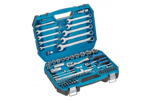 Набір інструментів двоколірна валіза 85 шт. HT1R425