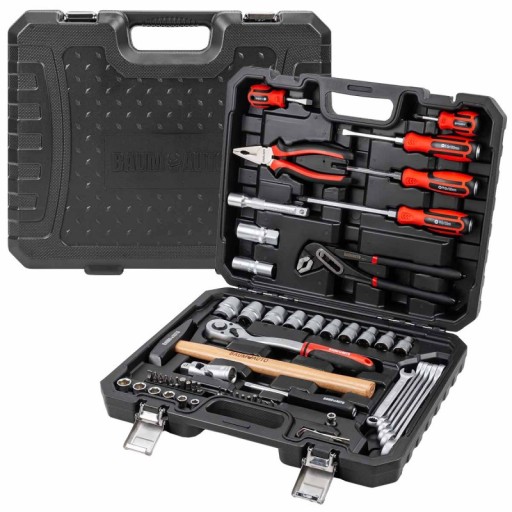 Набір інструментів: торцеві, ключі з тріскачкою 36 шт