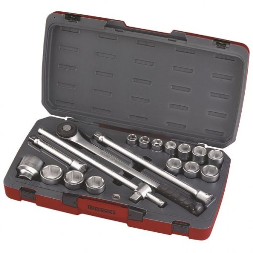 Набір інструментів для розеток. 3/4 Teng Tools T3418-6