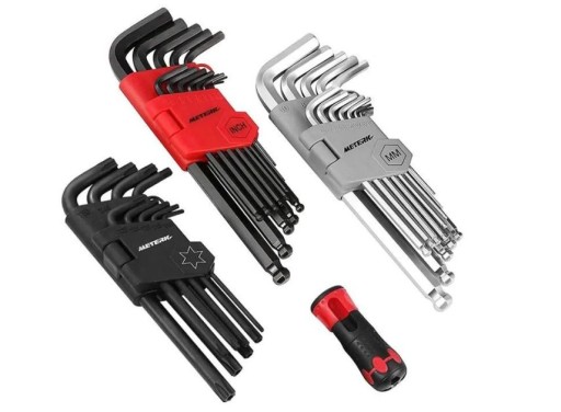 Набір інструментів для ключів Torx Allen Meterk 36 шт.
