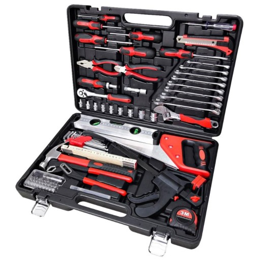 Набор инструментов чемодан 7 кг 89 деталей в подарок majs