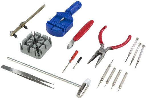 Набір з 16 годинникових інструментів