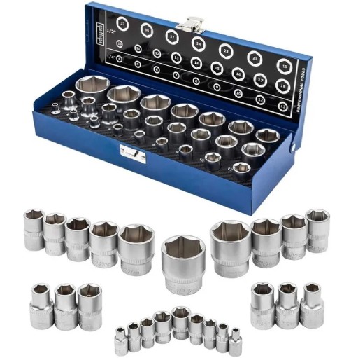 Набір головок 4-32 мм 1/4