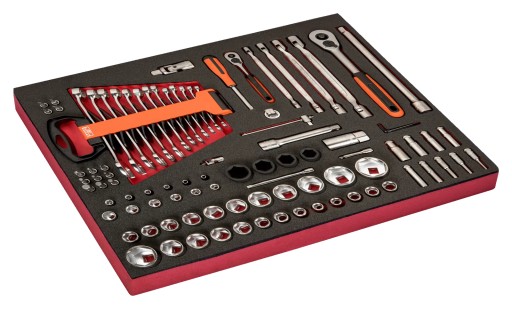 Набір розеток 93 шт BAHCO