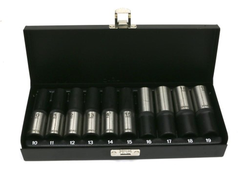 Набор удлинителей 1/2 CrV 10, 11, 12, 13, 14, 15, 16, 17, 18, 1