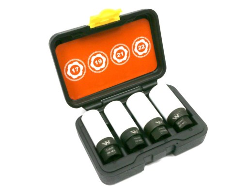 Набір ударних головок 1/2 з ручкою для ключа. для екстреного відкручування