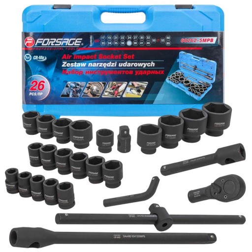 Набір головок ударних 3/4