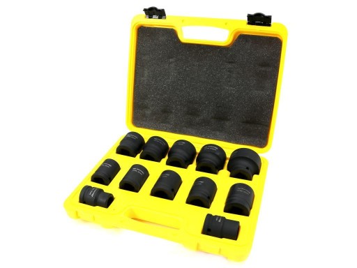Набір головок ударних дванадцятигранних 3/4