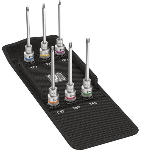 Набор длинных насадок для отверток с функцией фиксации. Torx 1/2