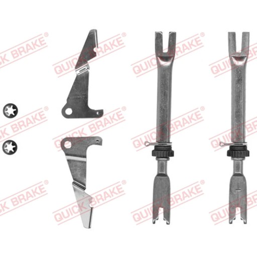 102 53 002 - Регуляторный комплект, барабанный тормоз QUICK BRAKE 102 53 002