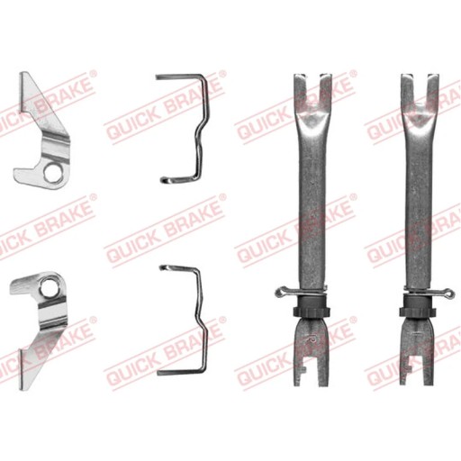 102 53 028 - Комплект регулятора, барабанный тормоз QUICK BRAKE 102 53 028