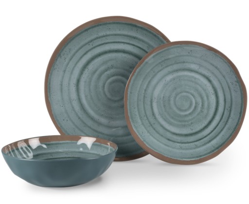 DO9120000608 - Набір посуду KAMPA Terracotta 12шт 4 людини