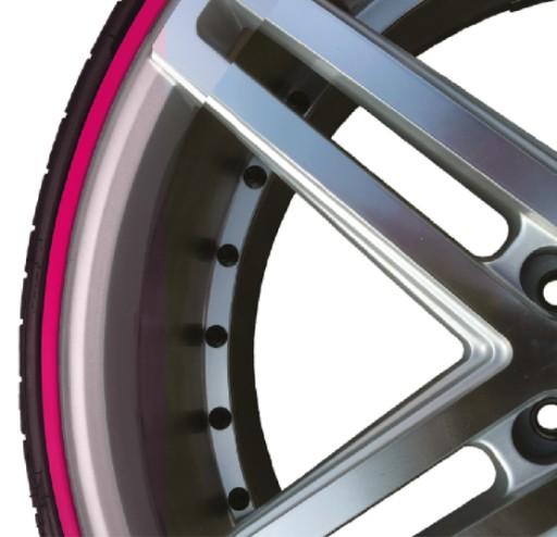 Набор колесных дисков Rimsavers-розовый