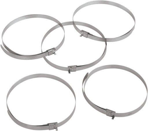 Набір затискачів Moose Utility 5 мм х 254 мм алюміній 25 шт