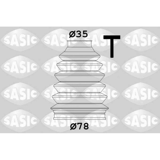SAS4003457 - Комплект Кожухів, приводний вал SASIC 4003457