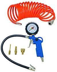 Набор пневматических аксессуаров из 8 предметов.