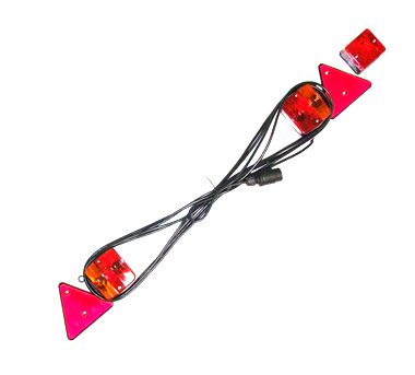 MG-B20382-MG - Комплект освітлення для причепа 1,2 м