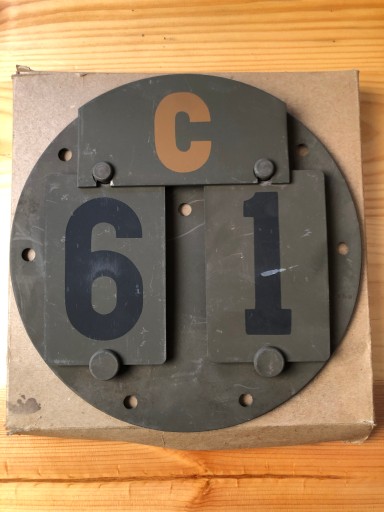 9905-00-565-6267 - МОСТОВА ПЛАСТИНА Hummer MUTT REO Chevrolet M1009 Набір для маркування ваги автомобіля