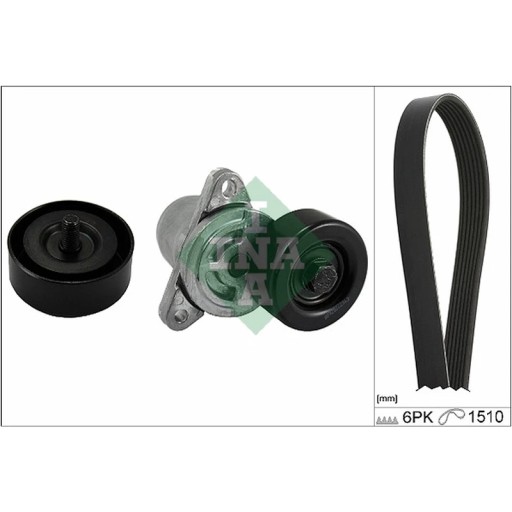 Комплект поліклинового ременя INA 529 0215 10