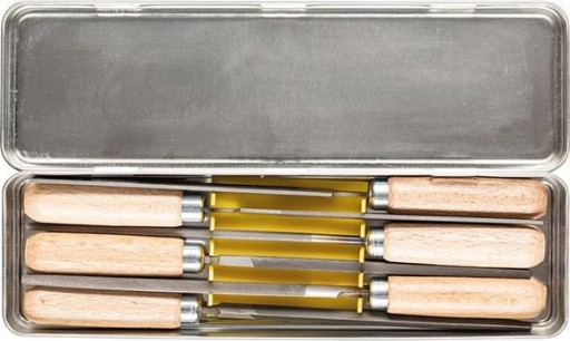 Набор 265k 100mm keyfile, разрез 2, 6-Piece PFERD