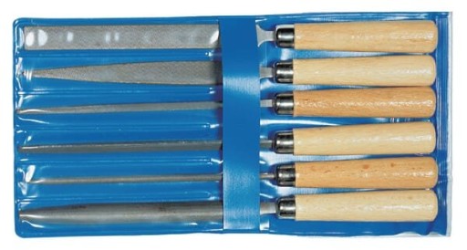 Набір напилків для слюсарних хвойних порід Gedore 6 ele.