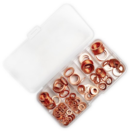 Набір 200 мідних шайб