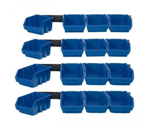 Набор контейнеров, винты, ключи, 20 шт., 4 насадочные планки.