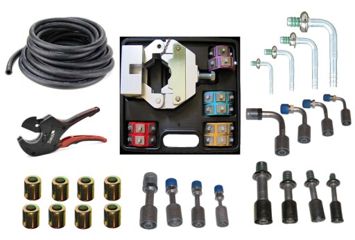 Машина для обтиску кабелів кондиціонера