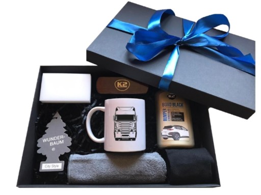 Набір подарункова коробка для бойфренда водія гуртка МДП вантажівка