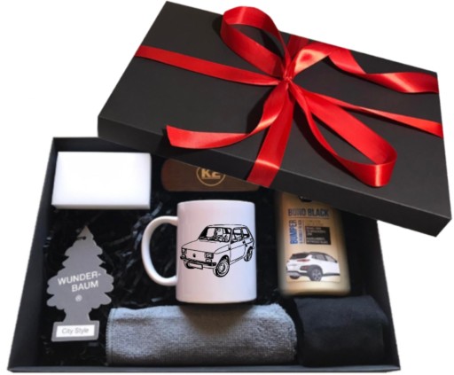 Подарочный набор, гаджеты, кружка, ФАНАТ классики - MALUCH FIAT 126P