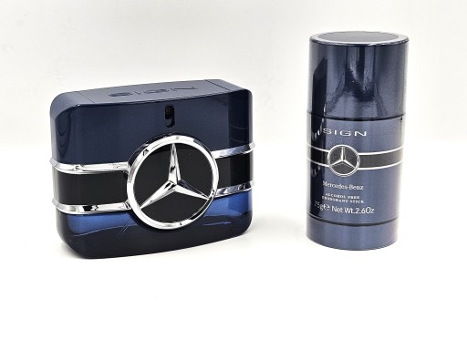 Подарунковий набір SIGN 50 мл / 75 г Mercedes-Benz OE (MBSI506)