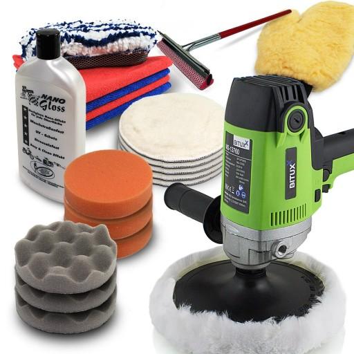 Набір професійної полірувальної машини 950 Вт з аксесуарами