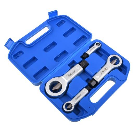 Набор гайкорезов 9-27мм 4 шт Geko