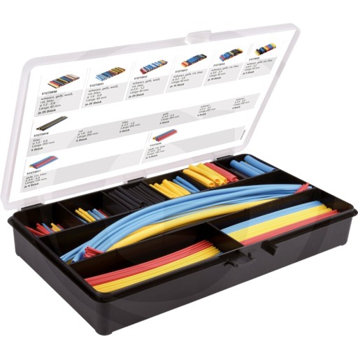 Набір термозбіжних трубок 564 шт 1,2-12,5мм