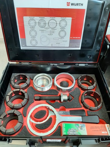 Комплект знімачів внутрішнього кільця підшипника колеса WURTH, 13 шт