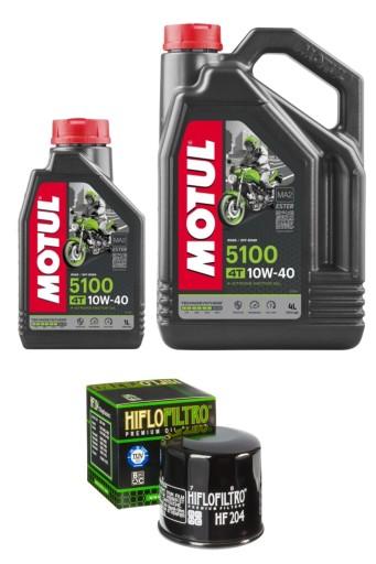 ZES-SER-HON-CRF-100-AFR-TWI-0 - Сервісний комплект Масло Motul 5л, масляний фільтр для HONDA CRF 1000L AFRICA TWIN