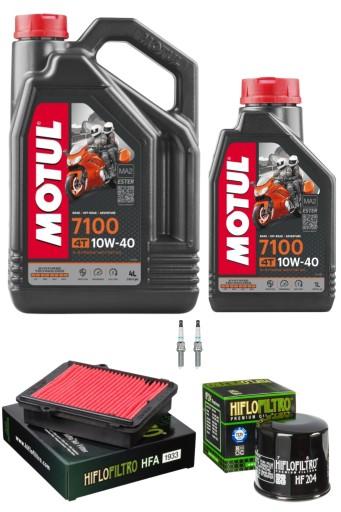 ZES-SER-HON-CRF-100-AFR-TWI-2 - Сервісний комплект Motul 5л масло, фільтри для HONDA CRF 1000L AFRICA TWIN