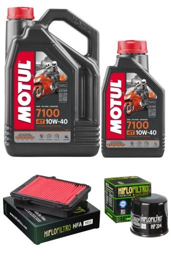 ZES-SER-HON-CRF-100-AFR-TWI-1 - Сервісний комплект Motul 5л масло, фільтри для HONDA CRF 1000L AFRICA TWIN